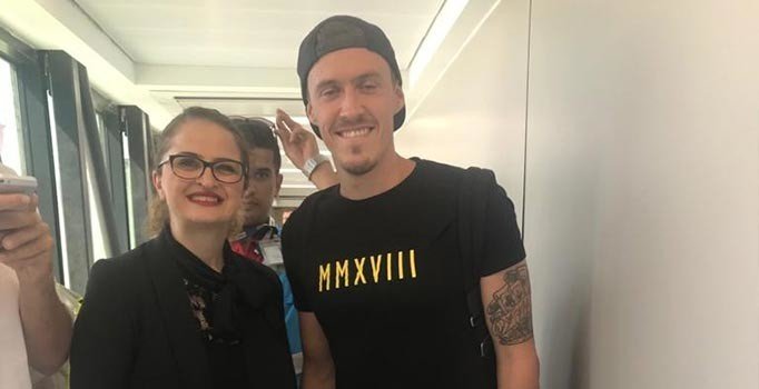 Fenerbahçe'nin yeni transferi Max Kruse İstanbul'da