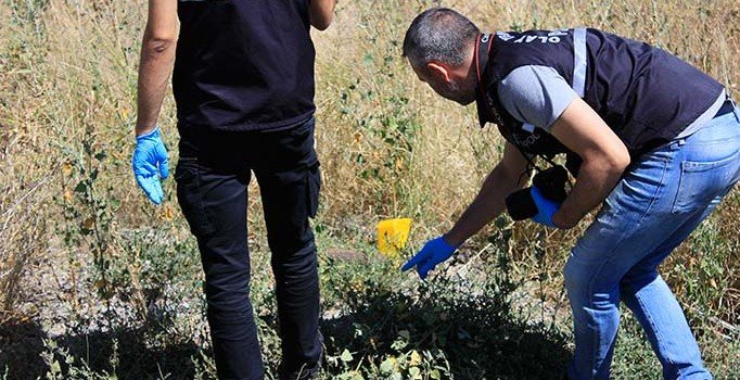 Ankara'da araziye gömülü mühimmat bulundu