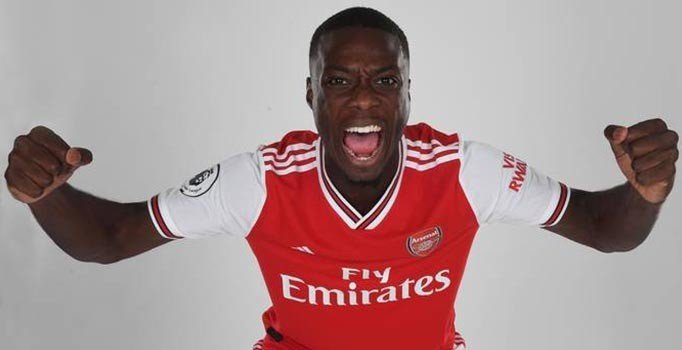 Nicolas Pepe resmen Arsenal'de