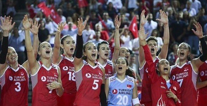 Filenin sultanları Avrupa ikincisi oldu | Türkiye - Sırbistan: 2-3