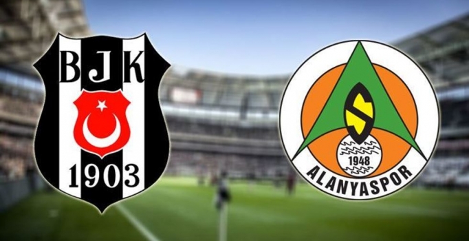 Beşiktaş-Alanyaspor: 1-0 (Canlı Anlatım)