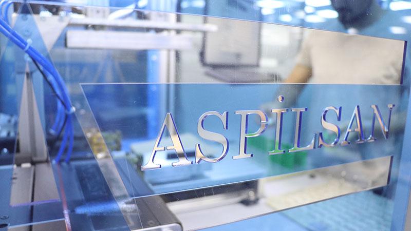 ASPİLSAN 60 bin dolara ithal edilen makineyi yerli imkanlarla 35 bin dolara üretmeyi başardı