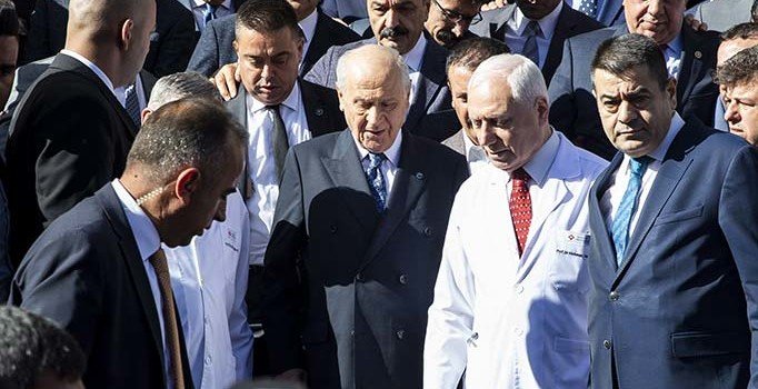 MHP'den, Bahçeli'nin sağlık durumu ile ilgili sosyal medyadaki iddialara tepki