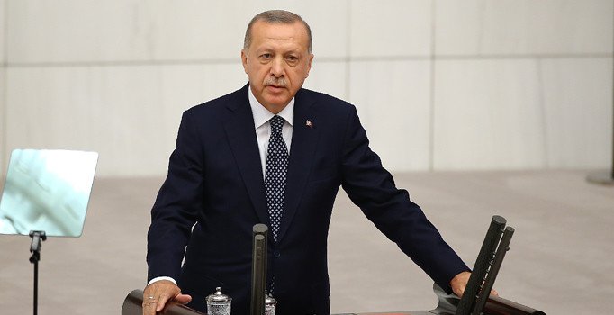 Cumhurbaşkanı Erdoğan TBMM'de Yasama Yılı açılışında konuşuyor