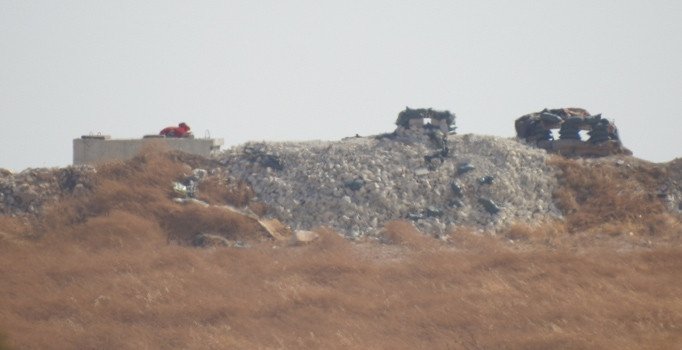 YPG/PKK Menbiç-Cerablus mevzileri boş kaldı