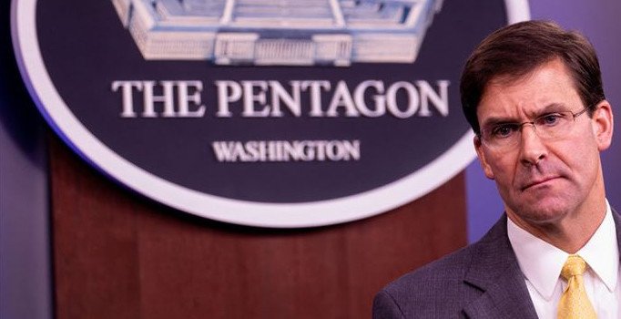 ABD Savunma Bakanı Mark Esper: Türkiye’ye karşı Orta Doğu’da bir savaş başlatamayız